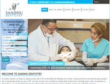 Tablet Screenshot of drssandhu.com